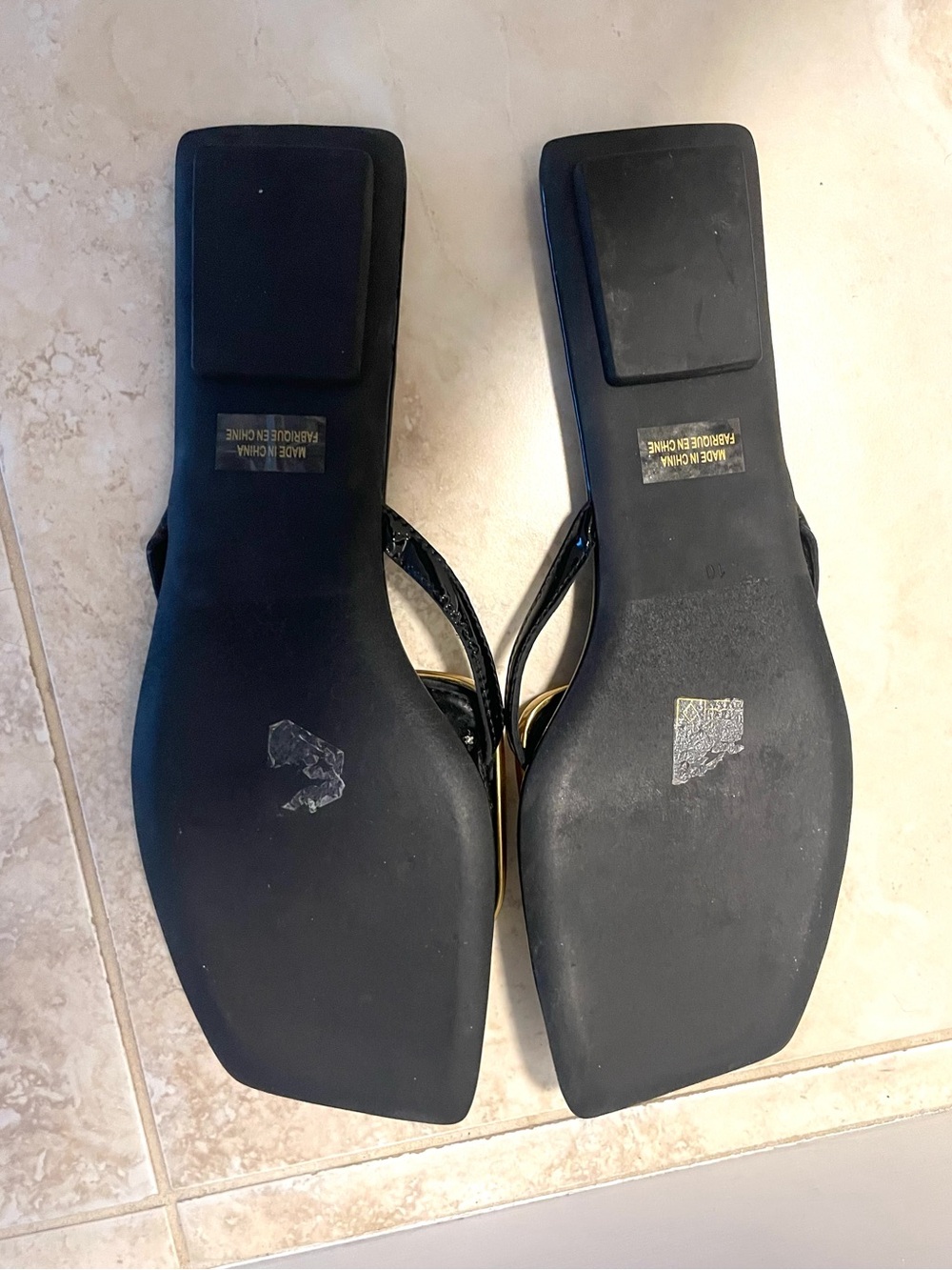 Jeffrey Campbell black sandals